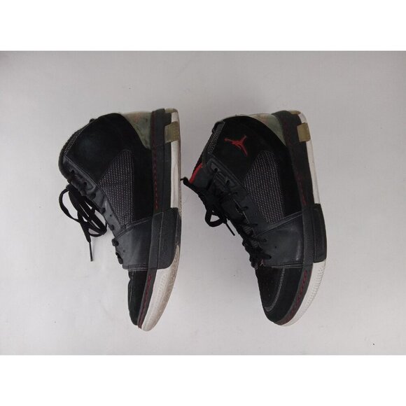 Nike Air Jordan Ol'School II 331819-061 Men's 11.5 Black and Red 2008 - Picture 4 of 8